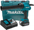 Makita Pistolets à calfeutrer, 18 V, 3,0 Ah, Bleu/Noir, DCG180RF Pistolet a mastic Li-ion LXT /