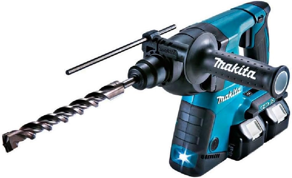 Makita Marteaux perforateurs, 36 V, Bleu/Gris, Perforateur burineur LXT SDS-Plus (Machine seule) - DHR264Z