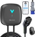 VDL POWER Stations de charge, 7 kW, 6 m, Noir/Gris, VDLPOWEREU Borne de Recharge Véhicules Électrique avec APP