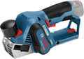 Bosch Rabots, 12 V, 56 mm, Bleu/Noir, Professional System rabot sans-fil GHO -20 (largeur de rabotage maxi : )