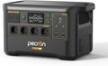 pecron groupe électrogène, 3600 W, 3072 Wh, Noir/Gris, Station électrique portable F3000LFP, 4 prises AC / générateur solaire