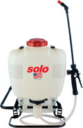 solo pulvérisateur, 12,5 litres, Gris/Blanc, 425 à Dos à Piston, Large Plage de Pression Jusqu'à 90 psi