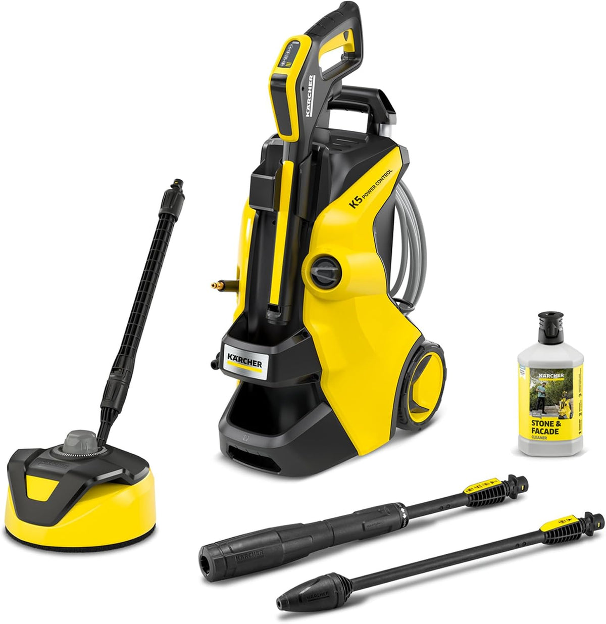 KÄRCHER nettoyeur haute pression, 145 Bar, 500 l, 40 m, Jaune/Noir, K 5 Power Control Flex Home, Pression