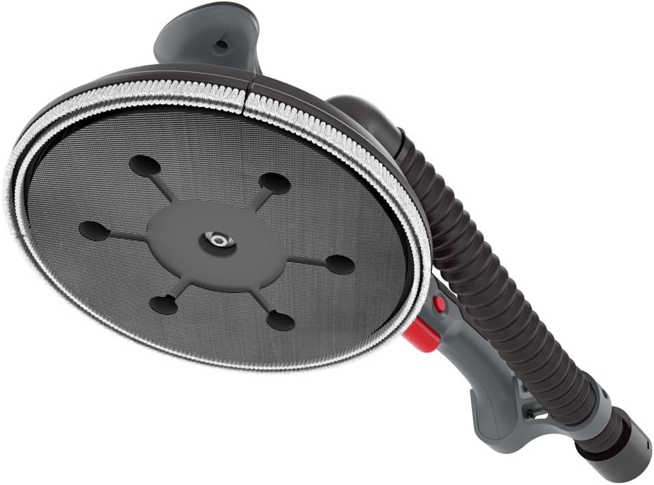 MENZER Ponceuses à disque, Gris/Noir, Ponceuse à Plâtre TBS 225 PRO + Disques Abrasifs Inclus