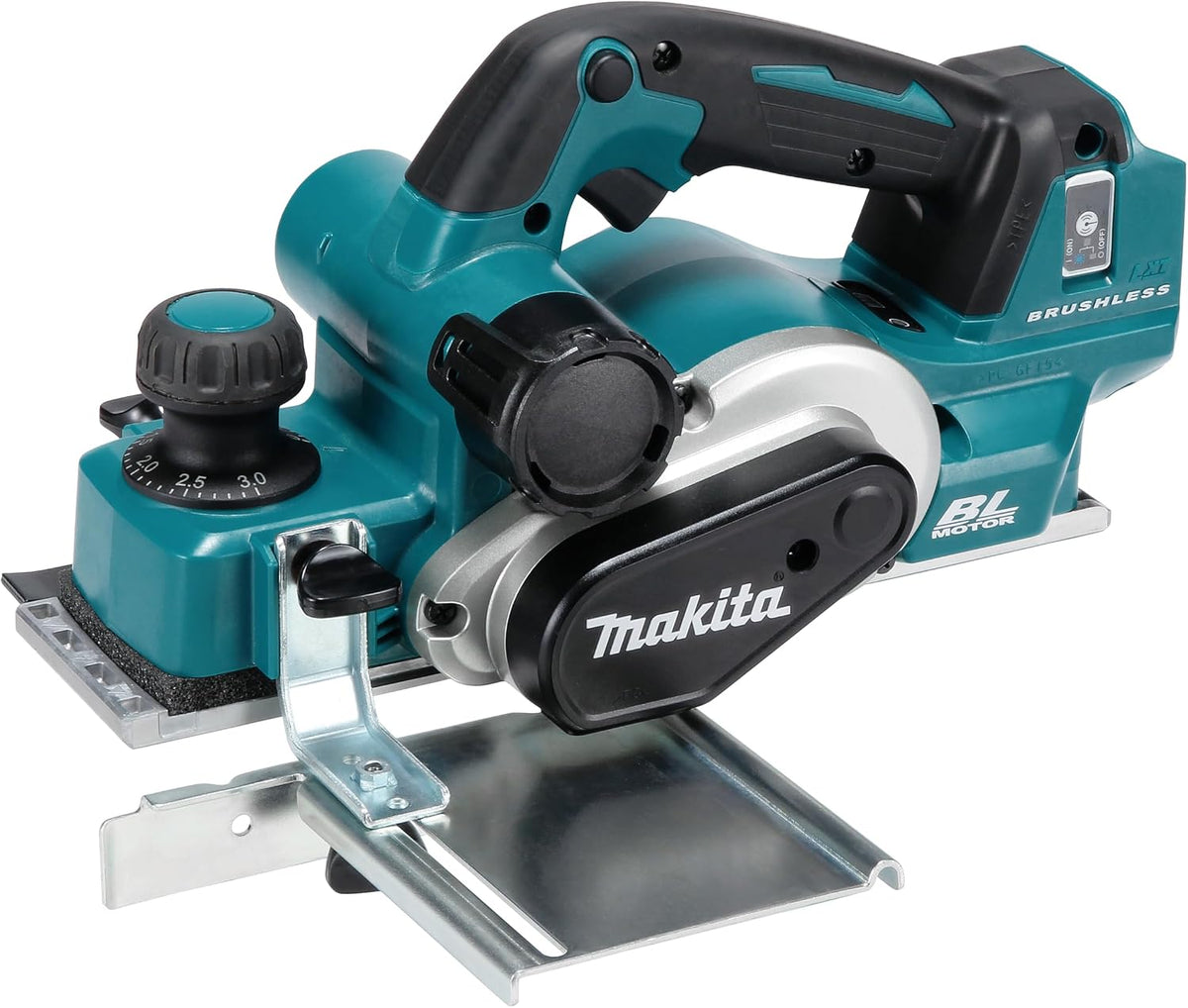 Makita Rabots, 18 V, 82 mm, Bleu/Noir, Rabot LXT largeur (Produit seul) - DKP181Z