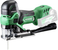HIKOKI Scies sauteuses, 36 V, 160 mm, Vert/Gris, CJ36DBW2Z Scie Sauteuse, Moteur Brushless et Coupe
