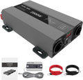 DATOUBOSS onduleur, 2000 W, 24v, 230v, Gris/Noir, USB Voiture Convertisseur Convient pour RV Voiture, Caravane