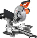 VEVOR Scies à onglets, J1G-ZB-255E, 230 V CA / 50 Hz, 254 mm, 1800 W, Argenté/Noir, Scie à Onglet Radiale Inclinable