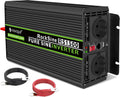 novopal onduleur, 1500 W, 3000 W, 24 V, 220 V, Noir/Vert, Convertisseur Pur Sinus DC AC