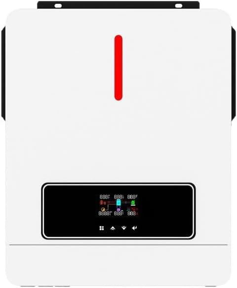 Aetherion onduleur, 6,2 kW, 48 V, 220 V, Blanc/Noir, solaire hybride, à onde sinusoïdale pure, connexion au réseau et hors réseau