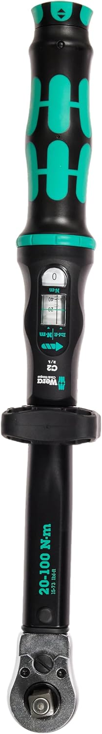 Wera Clés dynamométriques, Noir/Gris, 20-100 Nm