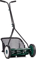 American Lawn Mower Company Lames, Vert, 1725-16GC 16-inch 7-Blade Reel Mower with Grass Catcher, Specialty Grass Mower