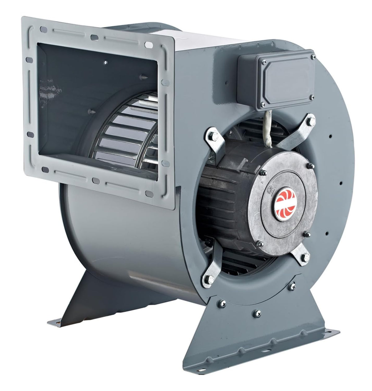 Uzman Ventilateurs, 400 W, 230 V, Bleu/Gris, Ventilateur radial, industriel, purification de l'air, double aspiration