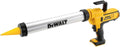 DEWALT Pistolets à colle, Cartouche 310 ml et sachet >600 ml, 18 V, 310 ml, 600 ml, Blanc/Gris, sans Batterie