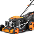 Fuxtec tondeuse à gazon, 51 cm, 60 L, Noir/Gris, Tondeuse Thermique autotractée à Vitesse réglable FX-RM5196PRO