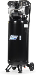 FIAC Compresseurs d'air, 50 V, 8 Bar, 50 Litres, 58 dB, Noir/Gris, Supersilent, Compresseur d'air vertical