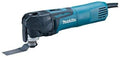 Makita Outils oscillants, 320 w, Bleu/Blanc, Découpeur-ponceur multifonctions ( kit d'accessoires) - tm3010cx6