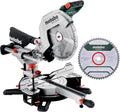 metabo Scies d'encadreur, 305 M, 2000 W, 305 mm, Gris/Blanc, Scie à Onglets Radiale