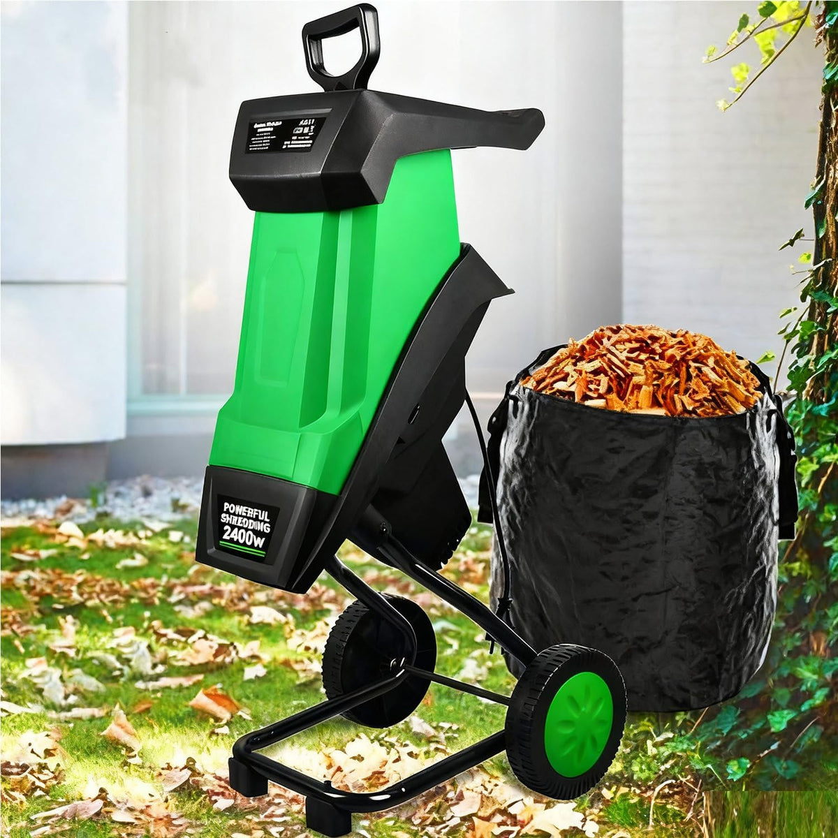 DHMYDPDZ broyeur, 64 × 32 × 38 cm (dimensions de l'emballage ou du produit), 50 L, 2 400 W, 110 dB (conforme à la directive 2000/14/CE), 2400 W