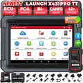 LAUNCH Outils diagnostics pour système de moteur OBD-II, Rouge/Noir, Bi-directionnel, 38+ Réinitialisation