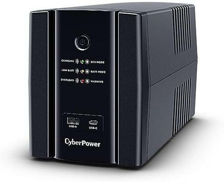 CyberPower onduleur, S9132423, 27,4 x 39,8 x 20,2 centimètres, 900 W., plastique., multicolore, interactif UT1500EG-FR 900 W