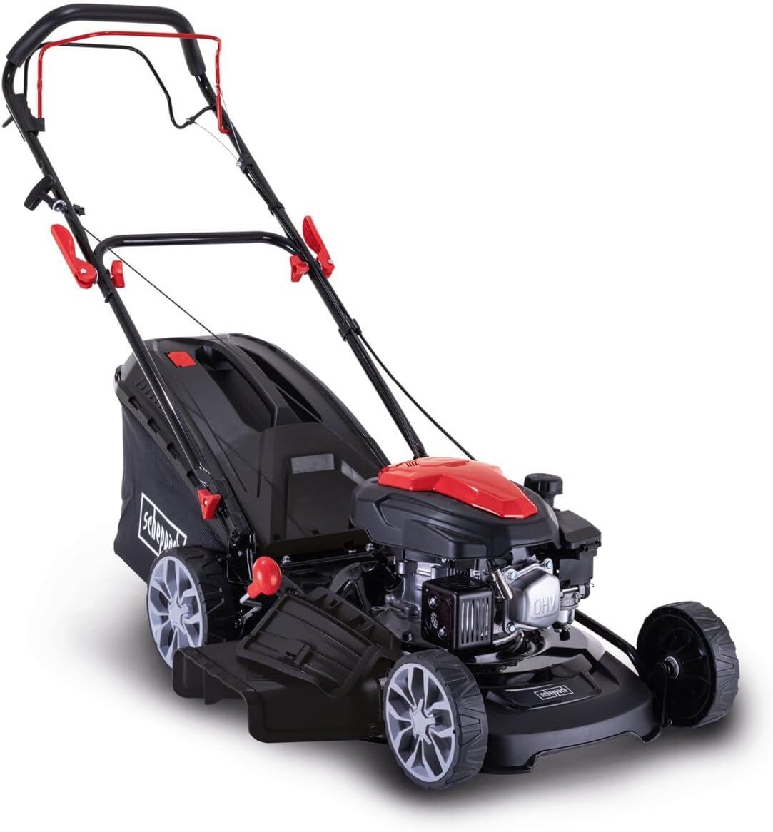 Scheppach tondeuse à gazon, 150 cm, Noir/Blanc, Thermique PML46-161S - Moteur 4 Temps - ³