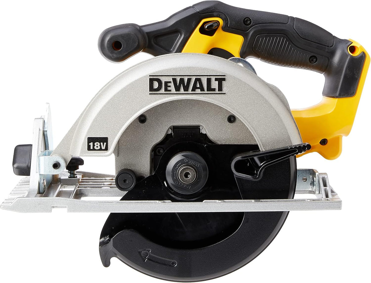 DEWALT scie circulaire, 18 V, 165 mm, Noir/Gris, DCS 391 N XR Li-Ion sans fil - lame de - sans Batterie ni Chargeur