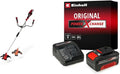 Einhell débroussailleuse, 18 V, 4,0 Ah, Rouge/Noir, AGILLO 18/200 Power X-Change (Li-ION, 7500 Min-1, Filetage avec inching automatique/3-dents