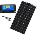 WBDBINGL panneau solaire, 775 x 500 x 25 mm, 18 VCC, 500 W, 18 V, 1x500, Noir/Blanc, Photovoltaïque Monocristallin pour Charger la Batterie