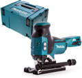 Makita Scies sauteuses, 18 V, Bleu/Blanc, DJV181Z Scie sauteuse sans balais LXT avec étui