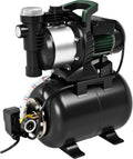 LANCHEZ Pompes d'arrosage, 5000 L, 1300 W, 50 m, 19 L, Noir/Gris, Groupe Hydrophore /H, Hauteur de Refoulement