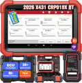 LAUNCH Outils diagnostics pour système de moteur OBD-II, Rouge/Noir, X431 CRP919XBT Elite Valise Diagnostic Auto Multimarque