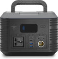 ZJWDATG groupe électrogène, 500 Wh, 500 W, Noir/Gris, 120000MAH Générateur Électrique Portable, batterie LiFeP04， charge rapide en 1 heure