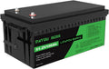 DATOUBOSS batterie, 48 V, 100 Ah, 5120 Wh, Bleu, Lithium avec BMS 100A, Max 15000 Cycles Profonds, prise en charge en connexion série/parallèle