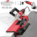 Machine Machines à couper les carreaux, Gris/Blanc, De Découpe De Biseau De Carrelage, Chanfreinage De Carrelage Électrique Avec Arroseur