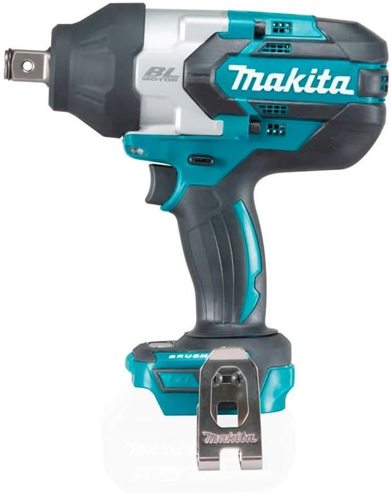 Makita Visseuses à choc, 18 V, Bleu/Gris, Boulonneuse à chocs LXT 1050Nm 3/4' (machine seule) - DTW1001Z