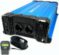 solartronics convertisseur de tension, 12 V, 230 V, 3000 W, 6000 W, Noir/Bleu